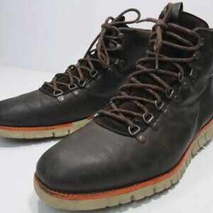 Cole Haan Men's Grand Os. Chukka Boots Nubuck Black C25585 Casual Men Shoes 12 M